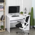 thumbnail image 2 of HOMCOM Computer Desk with Storage Drawers Writing Table for Home Office, 2 of 10