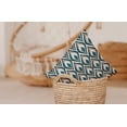 thumbnail image 6 of 26" x 26" Simply Daisy Feathers Polyester Accent Pillow, Unreal Teal Qty 1, 6 of 6