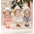 thumbnail image 2 of Set de 3 piezas para decoración de muñecos de ángel navideños Comanro, 2 of 9