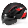 thumbnail image 4 of Equipo de ciclismo Irfora Casco de bicicleta Casco de motociclismo con luz de fondo recargable resistente al agua Visor magnético desmontable Protección UV para hombres Mujeres Irfora Equipo de ciclismo, 4 of 7