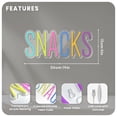 thumbnail image 4 of Letrero de Neón JIARODEY "Snacks" Colorido con Luz USB Regulable, 4 of 6