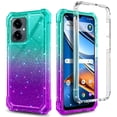 thumbnail image 6 of NGB SUPREMACY For Cricket Icon - 2026 / AT&T Propel 3 5G Phone Case Tempered Glass Screen Protector Full-Body Protective Shockproof Bumper Cricket Icon 2026 / ATT Propel 3 Case Cover, 6 of 6