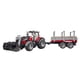 thumbnail image 2 of Tractor Massey Ferguson 7480 de Toy Bruder con cargador frontal y remolque, 2 of 5