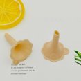 thumbnail image 4 of 4-Piece All Purpose Wide-Mouth Bright Orange Plastic Funnel Set for Quick and Clean Transferring Liquids, Dry Goods, Between Pitchers, Bottles, Cans and Containers, 4 of 5