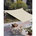 thumbnail image 3 of Sun Shade Sail 14x18Ft Beige Solid Color Uv Block Sunshade Canopy Outdoor Shade Cover Rectangle Shade Cloth For Patio Garden Yard Deck Pergola, 3 of 6