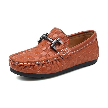 

Lopsie Boys Girls Dress Shoes Slip-On Loafers Flats Boat Moccasin for Little Kids Big Kids