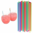 thumbnail image 3 of 1000 Neon Cocktail Party Mix Drinks Sticks Stirrers Straws 7.5" Coffee Stir Sip, 3 of 3