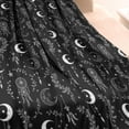 thumbnail image 3 of Black White Gothic Dreamcatcher Moon Star Pattern Blanket,Comfortable Soft Lamb Wool Throw Blanket,All Season,Warm Lightweight Blankets for Sofa Bed Couch Living Room Chair,60"x80", 3 of 4