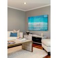 thumbnail image 3 of "Umbrella Haze" Painting Print on Wrapped Canvas, 3 of 7