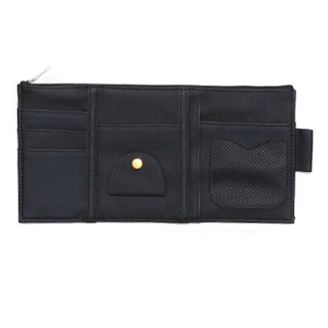 CAROOTU Car Sunblinds Organizer Interior Accessories Storage Bag with Zipper Multifunction