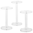 thumbnail image 1 of Coofit 3 Pcs Support de Piédestal en Acrylique Rond pour Montre Présentoir à Bijoux, 1 of 10