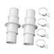 thumbnail image 5 of 2 piezas de acoplamiento para conector de manguera de piscina profesional para piscinas elevadas con Blanco, 5 of 9