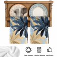 thumbnail image 5 of Navy Blue Palm Trees Kitchen Towels Set of 1, Vintage Summer Botanical Watercolor Absorbent Dish Towels for Kitchen, Microfiber Hand Towel, Quick Drying Tea Towel for Cleaning Decorative Dishcloths, 5 of 7