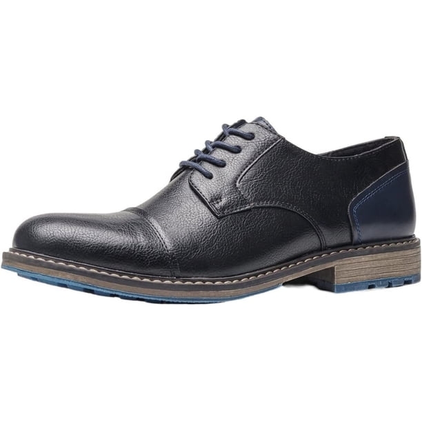 Zapatos de vestir retro para hombre, zapatos Derby, zapatos casuales para hombre, zapatos de cuero para hombre.