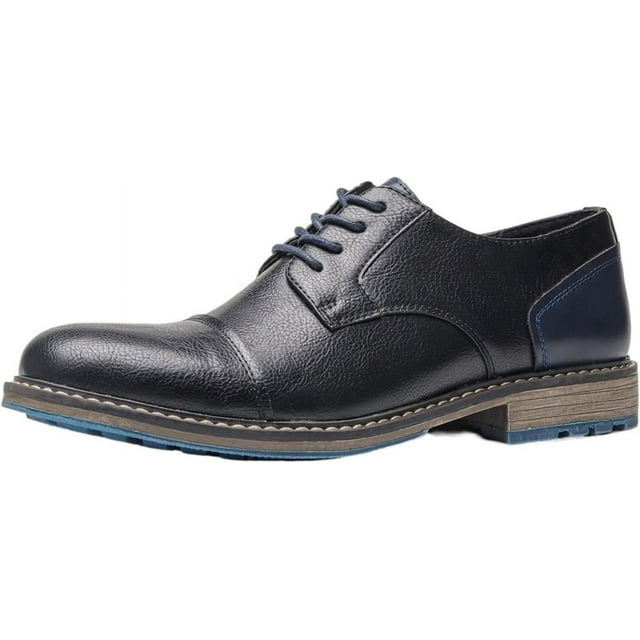 Zapatos de vestir retro para hombre, zapatos Derby, zapatos casuales para hombre, zapatos de cuero para hombre.