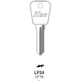 thumbnail image 3 of Kaba LF24 Lowe & Fletcher Key, Nickel Plated Brass, Pack of 10, 3 of 3