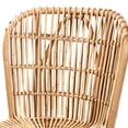 thumbnail image 6 of bali & pari Nagoya Modern Bohemian Natural Rattan Tall Lounge Chair, 6 of 10