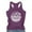 Purple, variant on Graphic Tees For Women Sleeveless Tank Tops 2025 Summer Casual Loose Square Neck Shirts Vest Camisole Outfits Womens Camisole Shelf Bra
