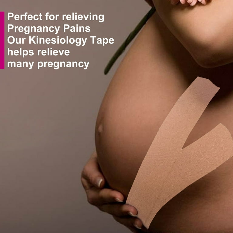 Kinesiology Taping (KT) for Pregnancy #9: Max Support Belly Band + Belly  Belt + Center Support 