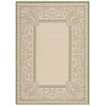 thumbnail image 2 of Safavieh Courtyard Cooper Botanical Indoor/Outdoor Area Rug, Natural/Olive, 5'3" x 7'7", 2 of 10