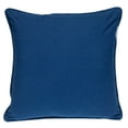thumbnail image 2 of Nassau Collection Moroccan Stencil Cotton Throw Pillow - 20" - Blue and White, 2 of 4