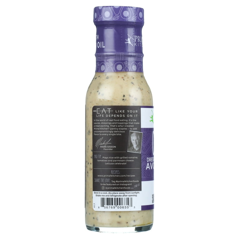 Primal Kitchen Caesar Dressing and Marinade with Avocado Oil, 8 Ounce -- 6 per case - Walmart.com Primal Kitchen Caesar Dressing and Marinade with Avocado Oil, 8 Ounce -- 6 per case - Walmart.com