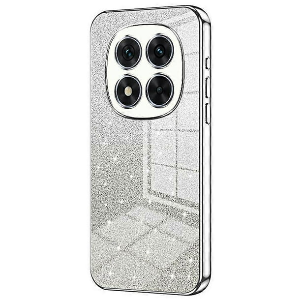 For Xiaomi Redmi Note 14 Pro 5G Case Electroplating Gradient Glitter TPU Phone Cover - Green