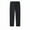 Black B, variant on Taqqpue Men's Casual Cotton Pants Solid Color Elastic Waist Drawstring Tear Away Pants High Split Snap Button Long Trousers with Pockets for Basketball