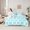 Light Blue, variant on Homewish 3D Loves Diamind 7-Piece Twin Bedding Sets,Kawaii Bowtie Bowknot Bedding Comforter Set,Purple Bow Tie Sheet Sets For Girls Kids,Super Cozy Room Decor Reversible