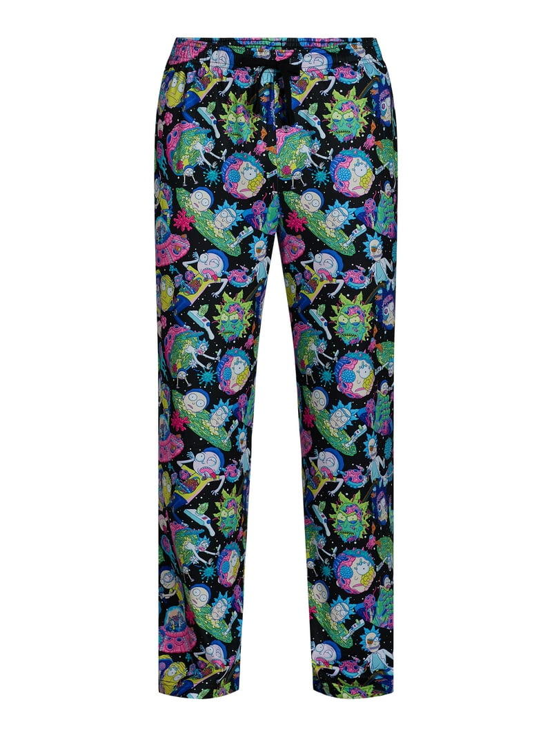 Rick and Morty Men's Pajamas Sleep Pants, Sizes S-3XL