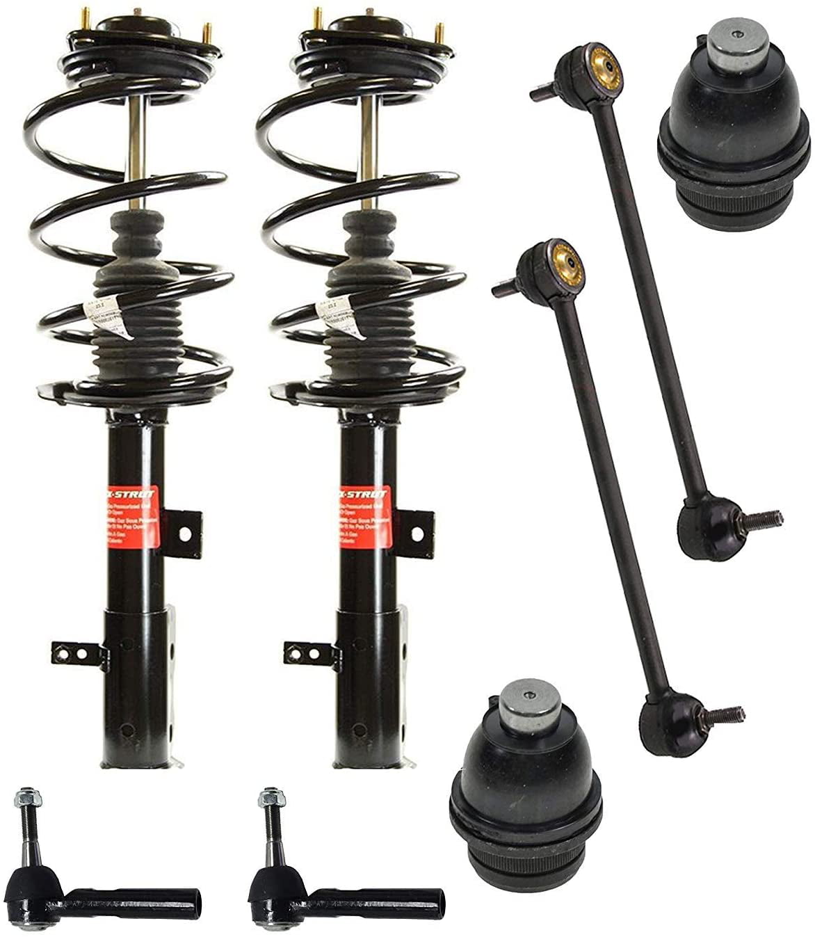 1x Fr Left Replacement Gas Pressure Strut OE Quality Suspension Shock Absorber