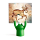 thumbnail image 1 of Marzo - abril del Zodiaco Aries Constellation Estante de notas, estante de ranas de animales de dibujos animados, 1 of 3