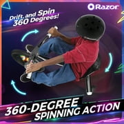 Razor RipRider 360 Lightshow - Drift Trike with Colorful Lights, 3 Wheeled Ride-on Toy for Kids 5+