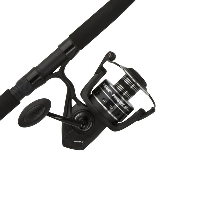 PENN 8' Pursuit III 2-Piece Fishing Rod and Reel (Size 6000) Spinning Combo  