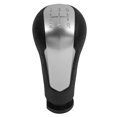 thumbnail image 1 of 5 Speed Gear Shift Knob Lever Shifter Handle Stick For 2011-2016 Silver, 1 of 5