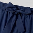 thumbnail image 5 of XuJwPNcy Mens Pants Lightweight Fashion Harem Pants Soft Tie Side Trousers with Pockets Loose Casual Outfit Clothing(Navy,3X-Large), 5 of 7