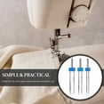 thumbnail image 1 of PTOOTP 9Pcs Professional Sewing Machine Needles Metal Twin Needles for Quilting and Fabric Sewing, 1 of 6