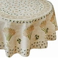 thumbnail image 5 of Home Bargains Plus French Country Wheat and Olives Round Fabric Tablecloth, 70 inch, 5 of 5