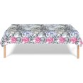 thumbnail image 3 of SINGOMON Disco Party Decorations - Silver Plastic Rectangular Tablecloths for 70s Birthday Celebrations, 3 of 7