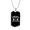 Military Chain (Gold), variant on To My Girlfriend This Guy Loves His Girlfriend Dog Tag Necklace Stainless Steel 24" Chain Silver Tone or Gold Tone