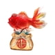 thumbnail image 3 of Estatua de Feng Shui chino, adorno de mesa, escultura decorativa KOI de buena Bolsa dorada, 3 of 9