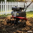 thumbnail image 5 of Heavy Duty Gas Garden Tiller, 7HP 212CC Engine, 32.5in Wide 10in Deep Cultivator with 6 Blades for Soil Preparation, 5 of 9