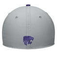 thumbnail image 2 of Men's Nike Gray Kansas State Wildcats Rise Flex Hat, 2 of 2