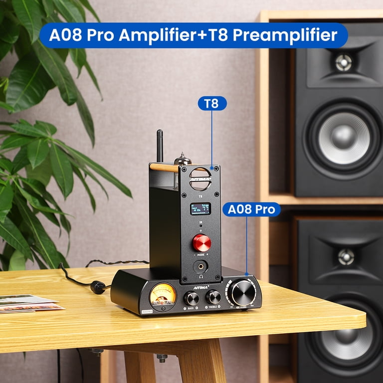 AIYIMA A08 Pro 300Wx2 Amplifier Audio TPA3255 Bluetooth 5.0 Power