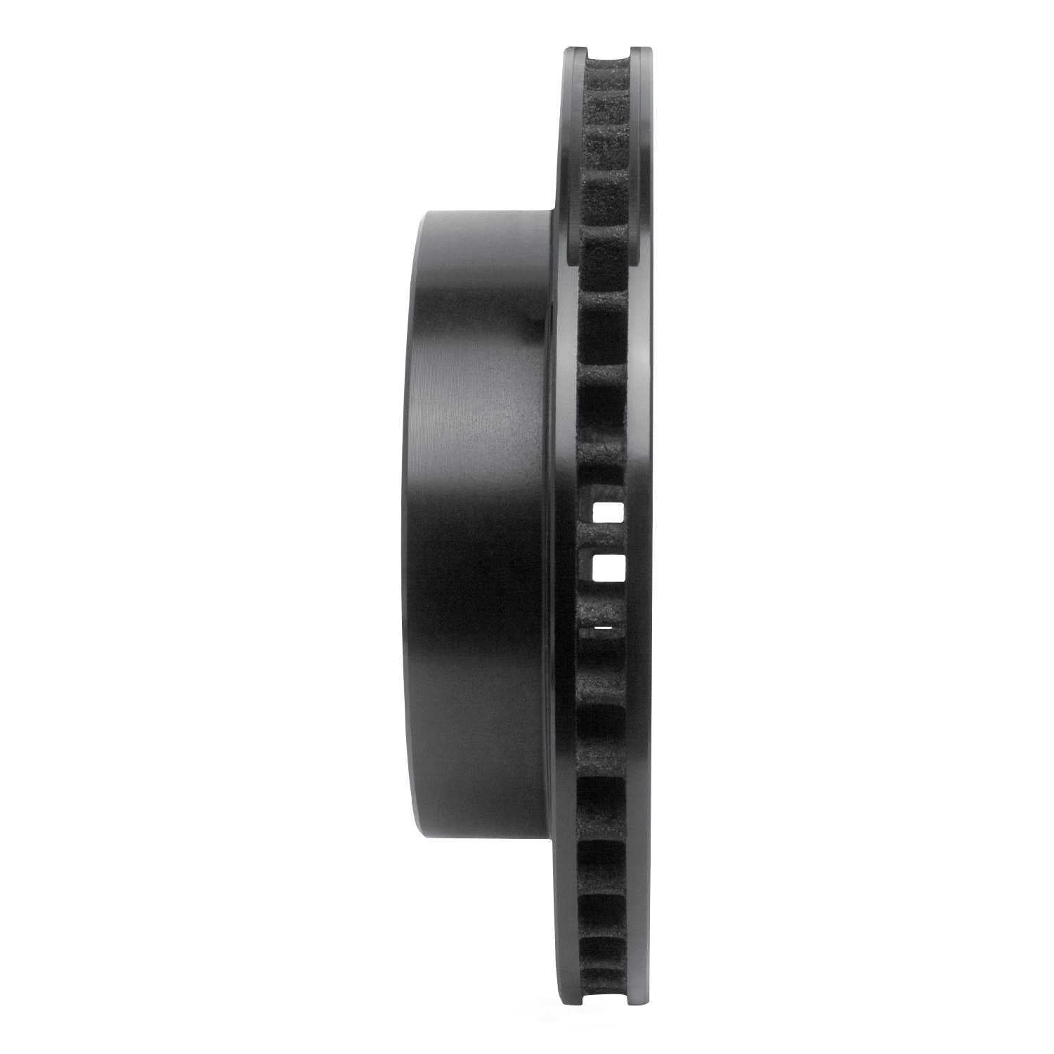 Dynamic Friction Company 633-54143L DFC Brake Rotor - Drilled And Slotted - Black