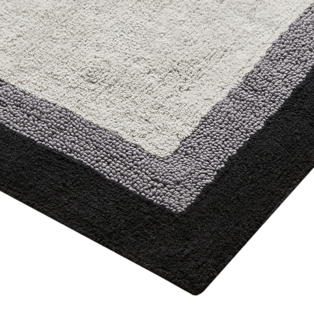 MAYEERTY Non-Slip Soft Bathroom Rug Cotton Tufted Bath Mat, Machine Washable, 27"W x 45"L