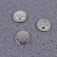 thumbnail image 4 of EeaseMX 24 broches magnéticos redondos de aleación de 17 mm, con cierre de broche colorido para bufanda, para disfraz, insignia, decoración de fiesta (plateados), 4 of 8