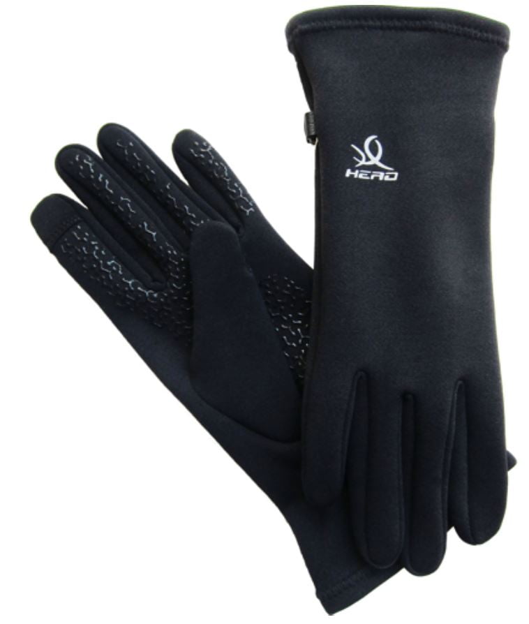Head Women's Digital Sensatec Touchscreen Compatible Running Gloves Black Large 