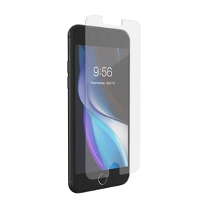 Image of ZAGG InvisibleShield Hybrid Glass Screen Protector for iPhone SE (3rd Generation)  iPhone 6  iPhone 7  iPhone 8  iPhone SE  Clear