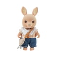 thumbnail image 2 of 3.75 in Flocked Animal Toys | Kids' Play Animal Figures | Pretend Play Mini Figurine | Collectible Small Toys Gift for Student | Nursery Desk Decor, 2 of 7